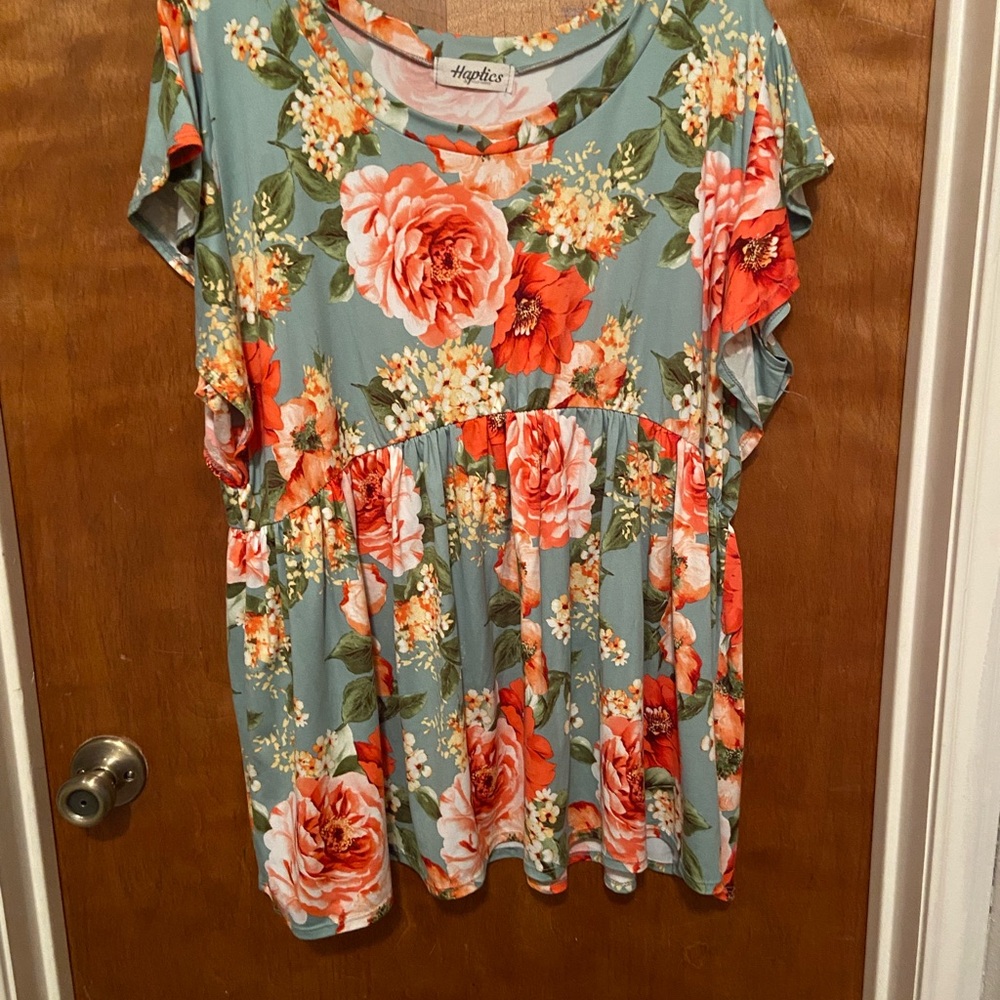 Plus Size Haptics Knit Top